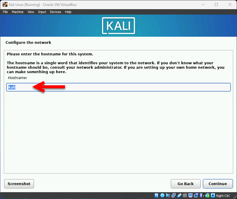 Select hostname