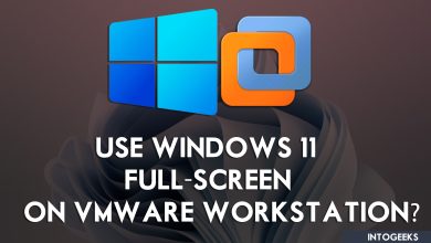 How to Use Windows 11 Full-Screen on VMware Workstation?