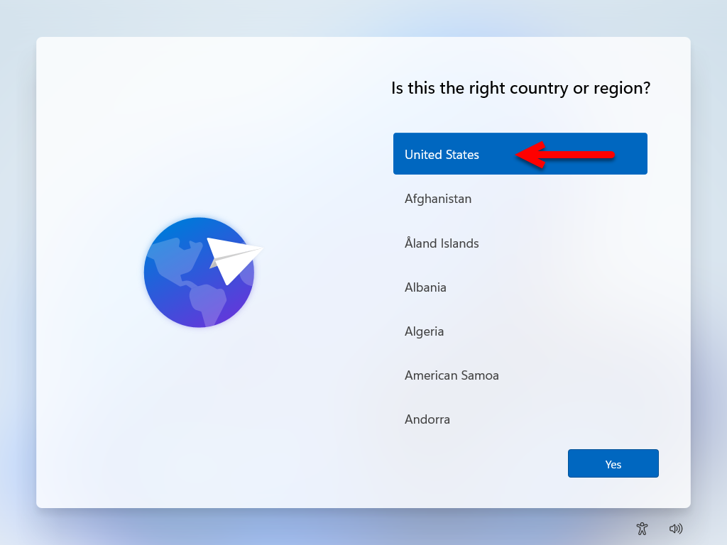 Select your country