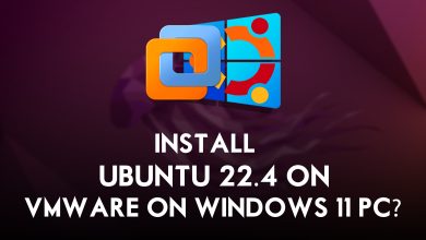 How to Install Ubuntu 22.4 on VMware on Windows 11 PC?