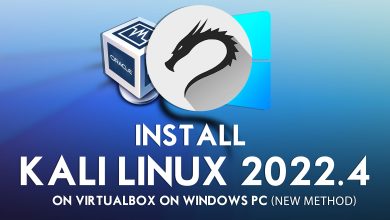 Install Kali Linux 2022.4 on VirtualBox on Windows (Net Method)