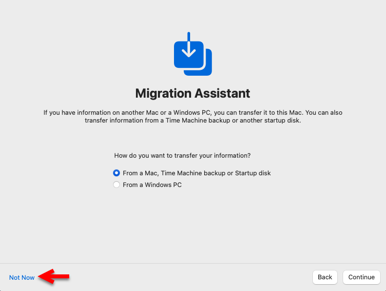 Migration Assistant