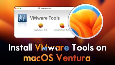 How to Install VMware Tools on macOS Ventura?