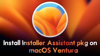 How to Install Installer Assistant pkg on macOS Ventura?