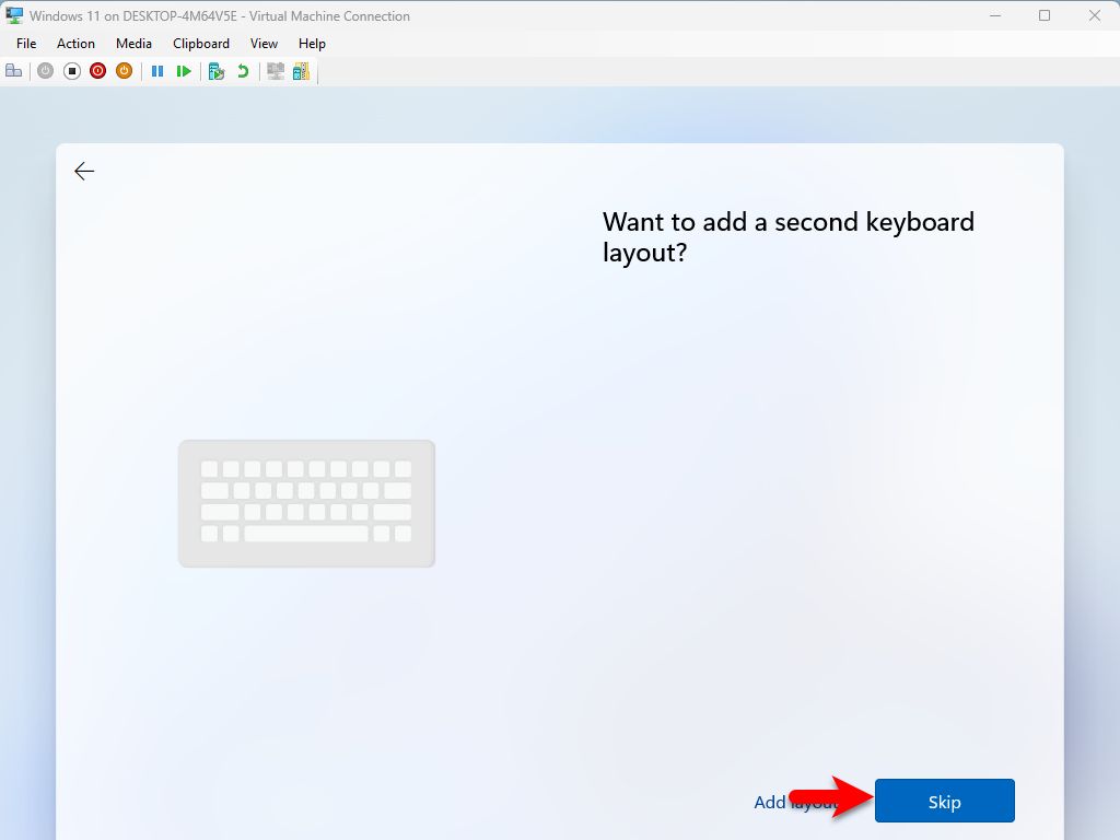 second keyboard layout