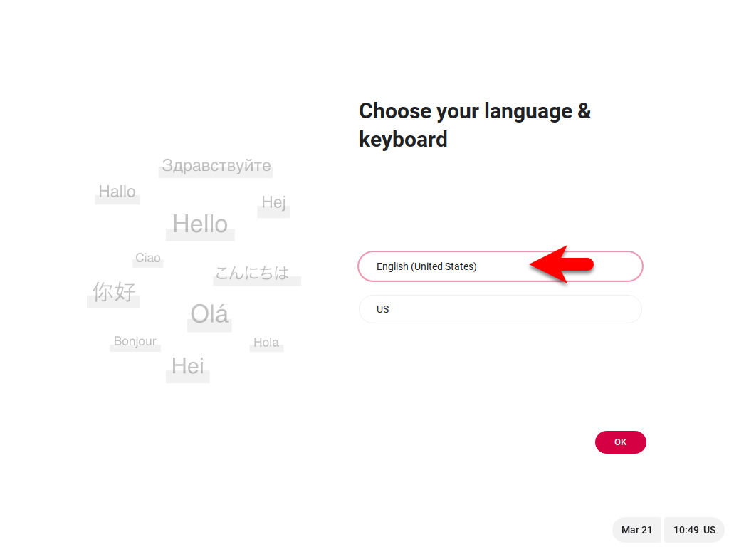 Select your language