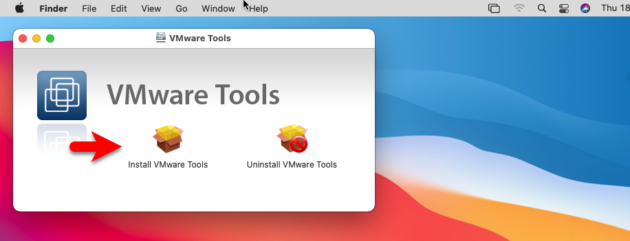 Install VMware Tools