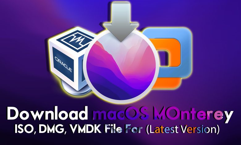 Download macOS Monterey ISO, DMG, and VMDK Files
