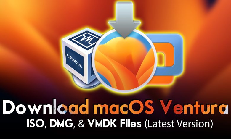 Download macOS Ventura ISO, DMG, and VMDK Files