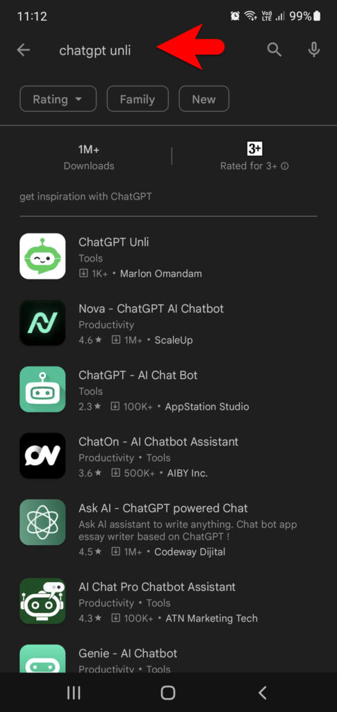 ChatGPT‌ Unli