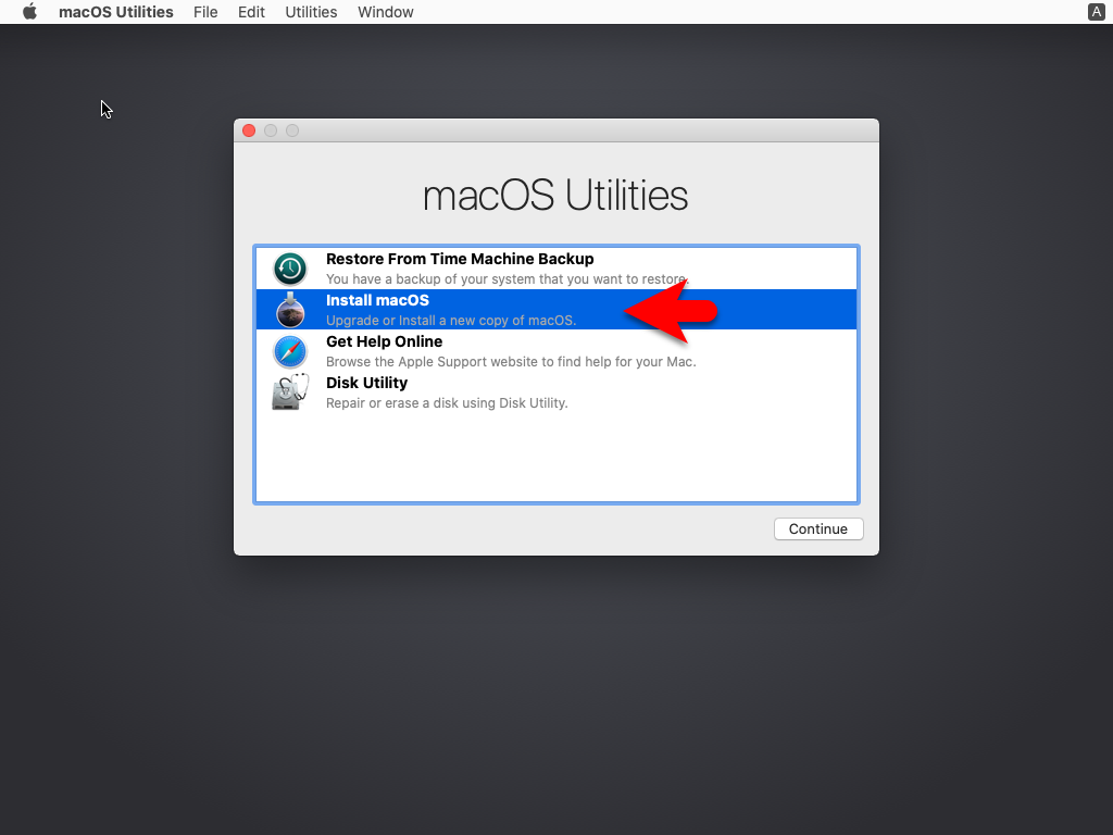 Install macOS