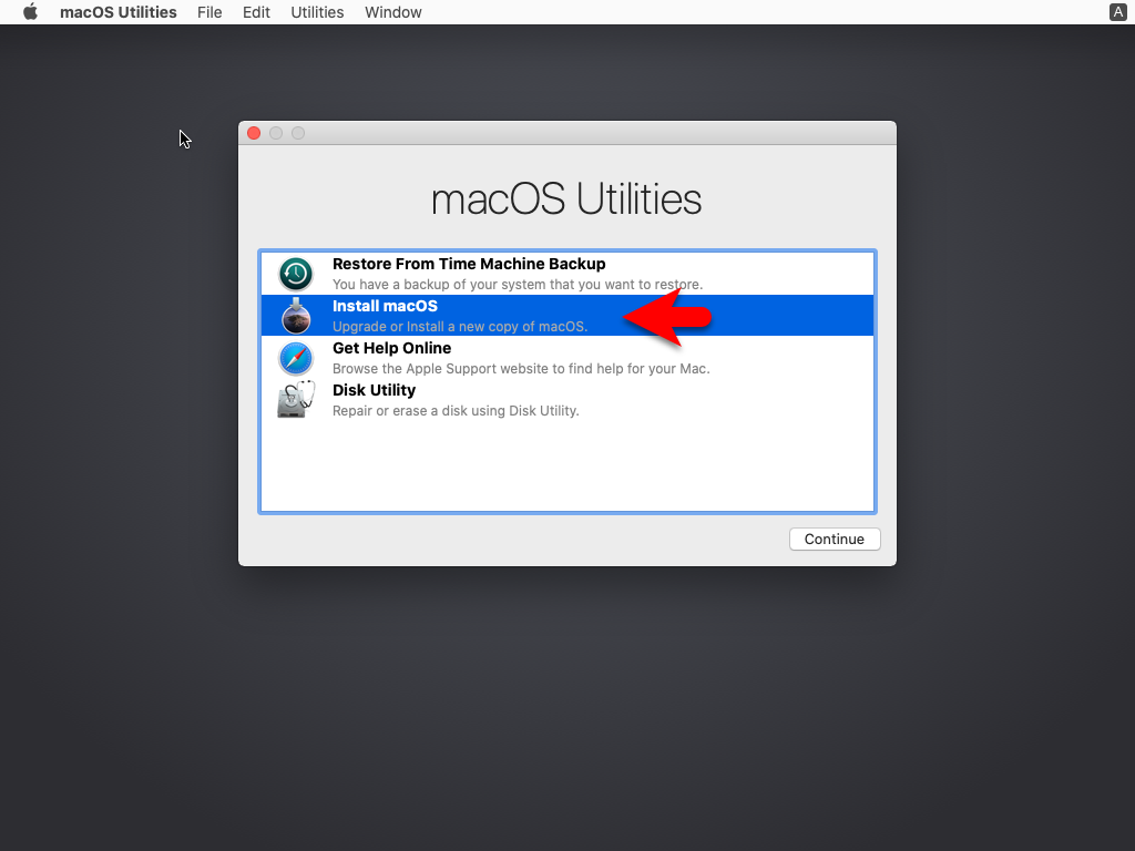 Install macOS