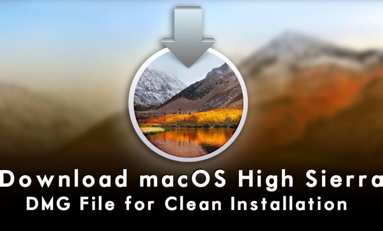 Download macOS High Sierra DMG File for Clean Installation