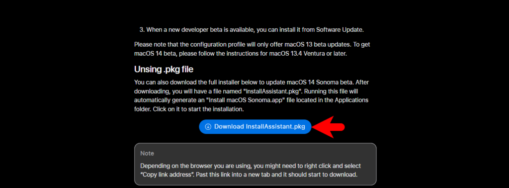 Download InstallAssistant.pkg