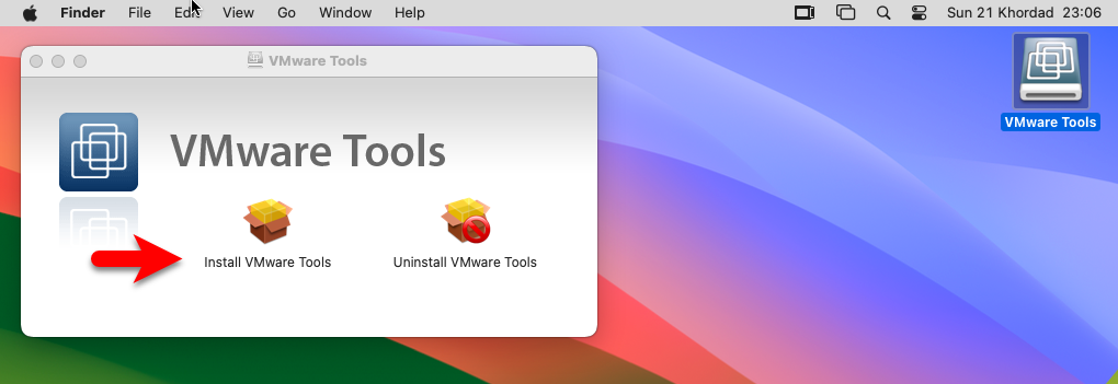 Install VMware Tools