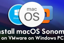 How to Install macOS Sonoma on VMware on Windows PC?