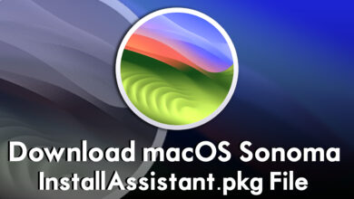 Download macOS Sonoma InstallAssistant.pkg File