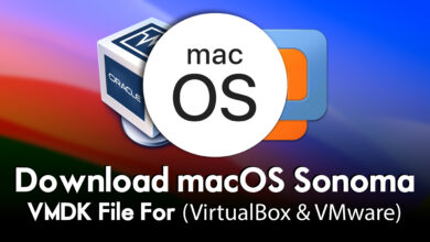Download macOS Sonoma VMDK File For (VirtualBox & VMware)