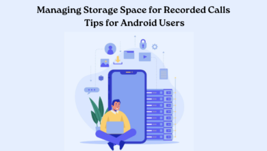 Managing Storage Space for Recorded Calls