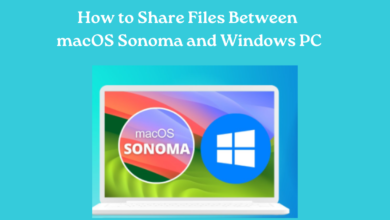 How to Share Files Between macOS Sonoma and Windows PC